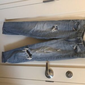 Jcrew distressed jeans